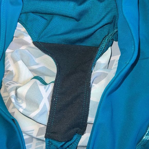 Brooks Womens Lined Chaser Blue Running Short Size M - Picture 4 of 7